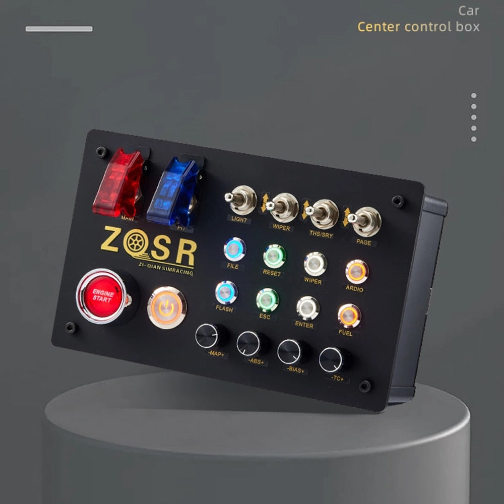 Multifunctional Control Button Box for Sim Racing
