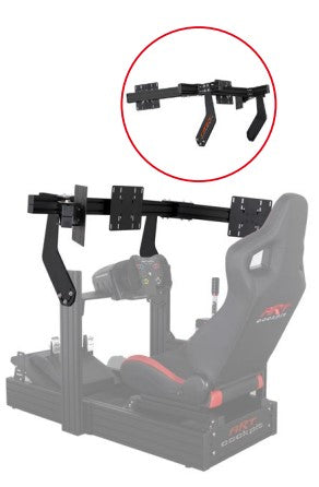 Integrated Triple Monitor Mount