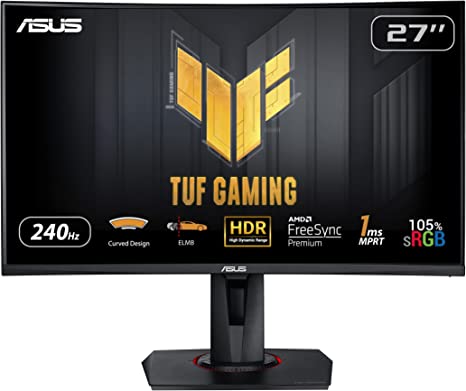 27in. 1080P Curved Monitor