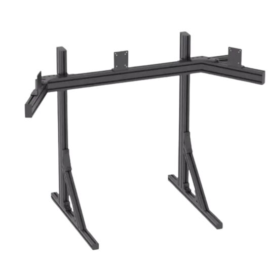 Triple Free Standing Monitor Mount