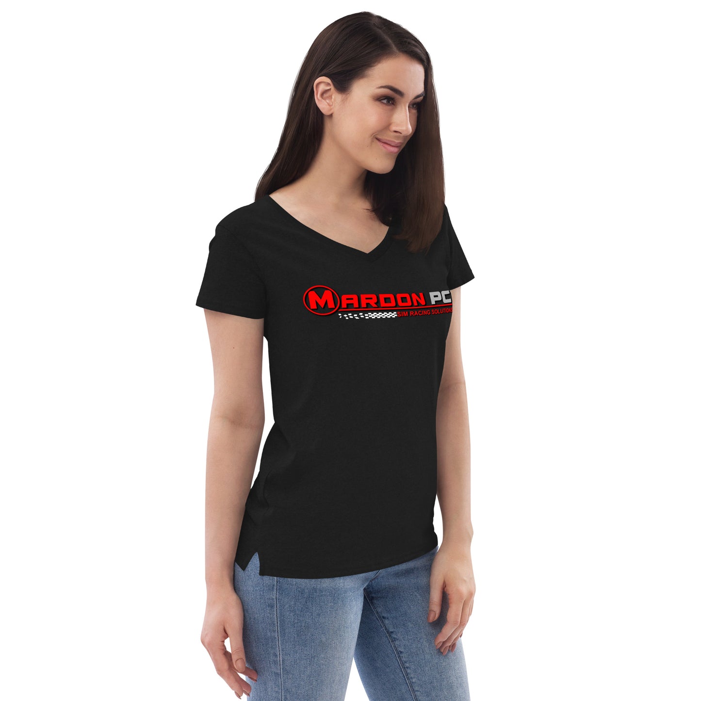 MARDON Women’s recycled v-neck t-shirt