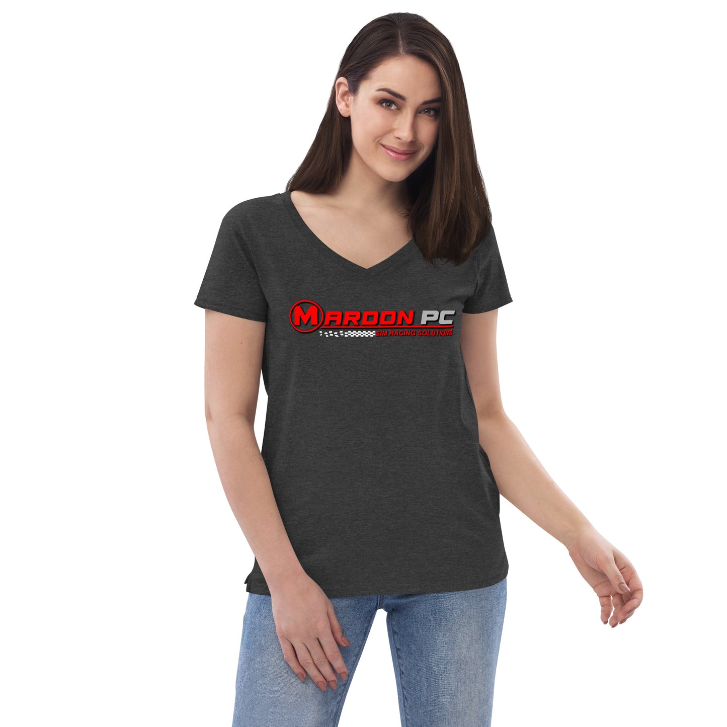 MARDON Women’s recycled v-neck t-shirt